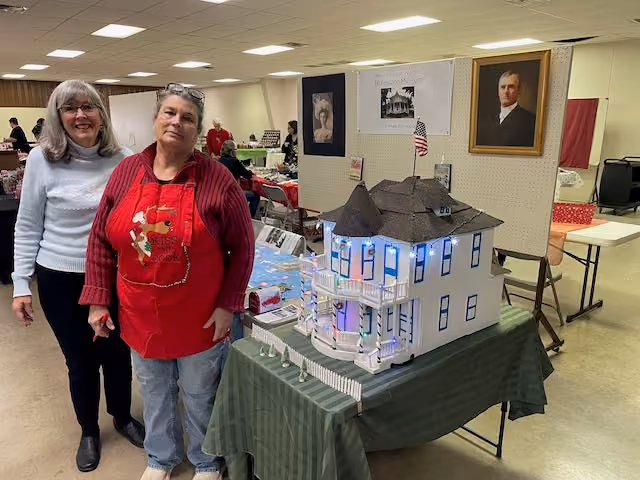 Ferguson Booth at Holiday Bazaar